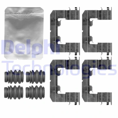 Imagen de DELPHI LX0766 Kit de accesorios, pastillas frenos KIA: Optima / K5