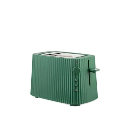 Imagen de Alessi Toaster Plissé 6 settings Green Michele de Lucchi MDL08 GR