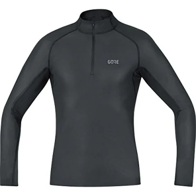 Imagen de GORE Wear Camiseta interior cortavientos de hombre, L, Negro, 100325