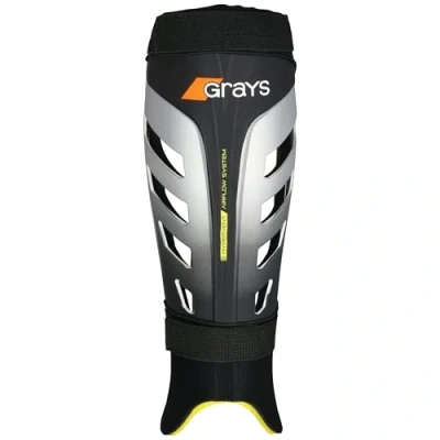 Imagen de Grays G800 Espinilleras (Talla M), Color Negro y Amarillo