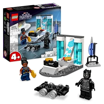 Imagen de LEGO 76212 Marvel Laboratorio de Shuri, Black Panther: Wakanda Forever, Juguete para Niños y Niñas 4 Años Construcción, Mini Figuras Superhéroes