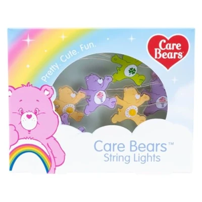 Imagen de Fizz Creations Cadena de luces Care Bears. Incluye 20 LED en cable 2 metros. con múltiples personajes queridos. Funciona pilas. Producto oficial Bears