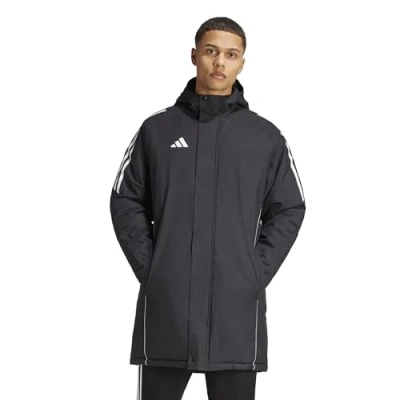 Imagen de adidas Performance TIRO Stadium Parka, Hombre, Talla: Small, Schwarzweiss