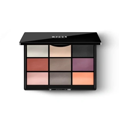 Imagen de WYCON cosmetics QUICK PALETTE EYESHADOW MATT Paleta de sombras ojos con efecto mate, 12 tonos