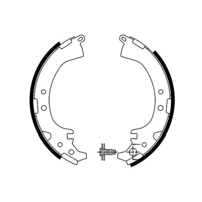 Imagen de KAVO PARTS KBS 9930 Zapatas de Freno 229 40 TOYOTA: RAV4 I SUV, II SUV