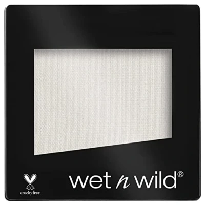 Imagen de Wet n Wild Color Icon Eyeshadow Single Sombra de Ojos Profesional Hiperpigmentada, Fórmula Larga Duración, Colores Intensos Vegan Sugar White