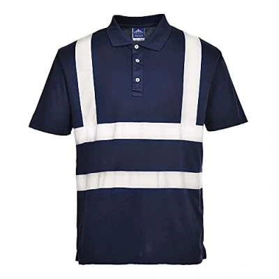Imagen de Portwest Polo Iona, Tamaño: 4XL, Color: Marino, F477NAR4XL
