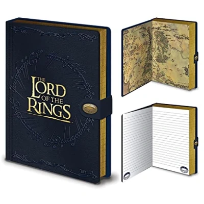 Imagen de cuaderno de El Señor los Anillos, A5 premium, notas, libro escritura y cuadernos Producto oficial del Anillos