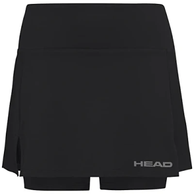 Imagen de Head CLUB Basic Skort Girls Falda de deporte para niños, Talla: 15 16a, Black