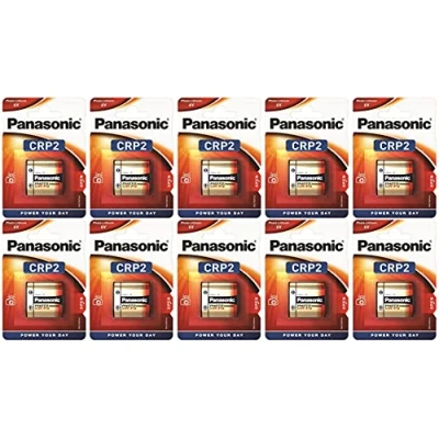 Imagen de Pila de Litio Panasonic CRP2 6V Blister 1 x10 Caja 10