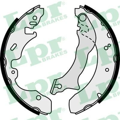 Imagen de LPR 07390 Zapatas de freno 228,6 45 con palanca mano FORD: MONDEO 2 Kombi, 2, 1