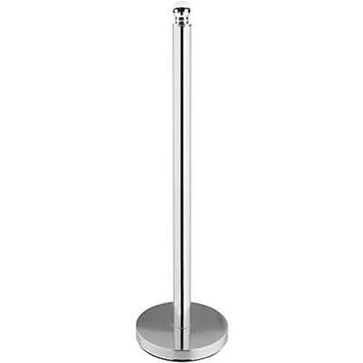 Imagen de axentia Portarrollos de pie Ravallo, Soporte papel higiénico y servilletas, Dispensador rollos para hogar, Organizador sanitario, Accesorio baño cocina altura 51 cm