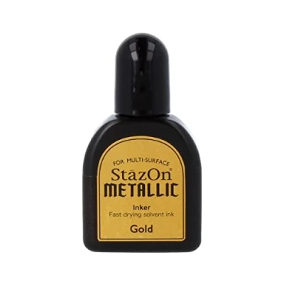 Imagen de Tsukineko Almohadilla Tinta, Dorado, 15ml