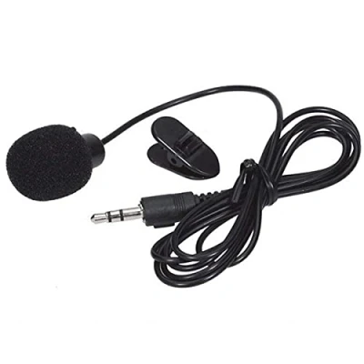 Imagen de Micrófono de Solapa 3.5mm Omnidireccional para Smartphones, PC y Line in grabadora, condensador movil, Android, Cámara, PC, Grabación Entrevista, Videoconferencia, Podcast