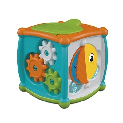 Imagen de Clementoni Cubo de Actividades Play for Future Juego Educativo bebé a Partir 10 Meses (17672)