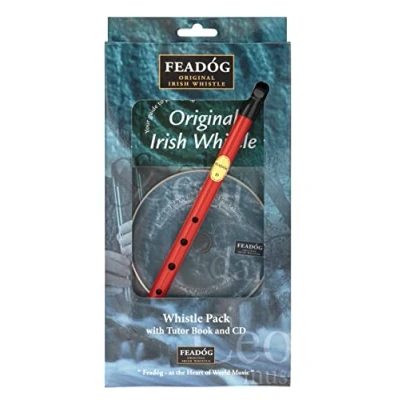 Imagen de Feadog Red D Whistle Triple Pack, FW03R
