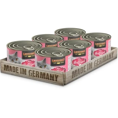 Imagen de Belcando Leonardo Feline Rico En Ave Caja 6X200Gr 2400 g