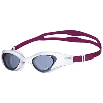 Imagen de arena The One Woman Gafas de Natación para Mujer, con Lentes Grandes, Tratamiento Antiempañamiento y Protección UV, Puente Nasal Autoajustable, Juntas Orbit Proof