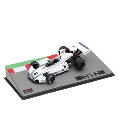 Imagen de OPO 10 Coche en Miniatura Formula 1 1/43 Compatible con BRABHAM BT44B Carlos Pace 1975 FD010