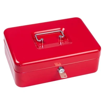 Imagen de Caja para dinero Sax , color rojo B 25 x H 9 T 18 cm