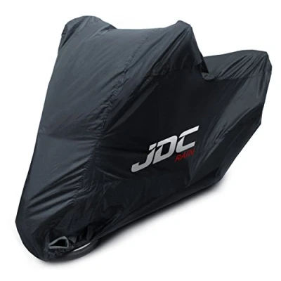 Imagen de JDC Cubierta Impermeable De La Motocicleta Negro Rain L