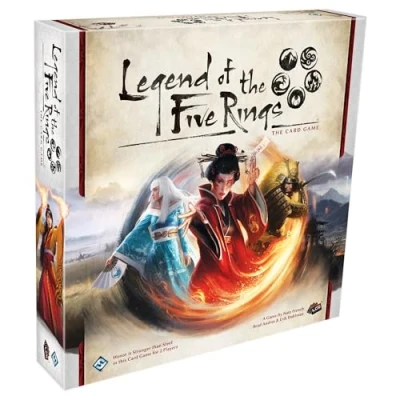 Imagen de Fantasy Flight Games ffgl5 C01 Leyenda de los Cinco Anillos Juego Cartas