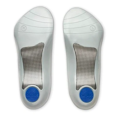 Imagen de Airplus Fasciitis 75020, Plantilla ortopédica para Fascia Plantar Hombre, Soporte de Arco, Comodidad y Estabilidad Superiores, Color, Talla M, Negro (Negro)