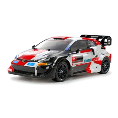 Imagen de Tamiya 58716 1:10 RC Toyota Yaris Rally 1 Hyb. TT 02 Coche teledirigido, vehículo, modelismo, ensamblaje, Hobby, Kit RC, sin Pintar