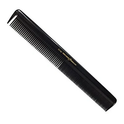 Imagen de Hercules Sägemann 5240 Peine para cortar el pelo (caucho natural, 2 dientes gruesos y finos, 8,5 pulgadas, universal, extralargo)