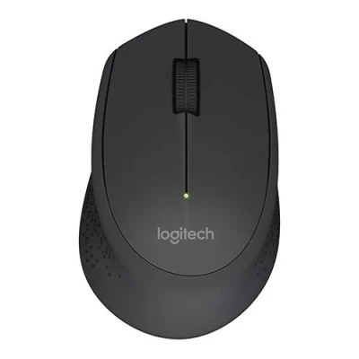 Imagen de Ratón Inalámbrico Logitech M280, 1000 ppp, USB, Pilas hasta 18 meses, Multisistema operativo, Ahorro de energía automático, Negro
