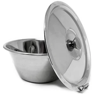 Imagen de Space Home Flanero con Tapa y Cierre Molde de Repostería para Flan Acero Inoxidable 18 cm
