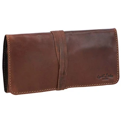 Imagen de Gusti Leder Casper Estuche escolar, Talla: One Size, Dunkelbraun