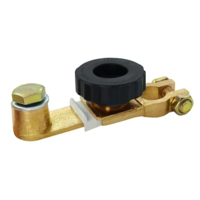 Imagen de HuaLiSiJi Desconectador de Bateria 12V 24V Corta Corriente Cortacorrientes bateria, Material cobre puro, Con botón, Adecuado para Todos los Automóviles (Negro)