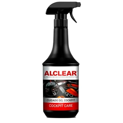 Imagen de ALCLEAR 721CP Cockpit Care, 1.000 ml, brillo sedoso para un sutil y lujoso en todos los plásticos del interior coche
