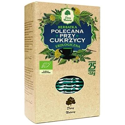 Imagen de TÉ RECOMENDADO PARA LA DIABETES BIO (25 x 2 g) DARY NATURY