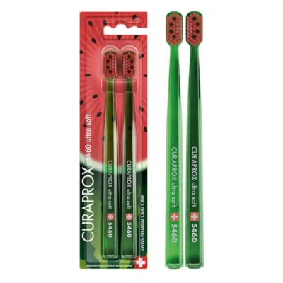 Imagen de CURAPROX CEPILLO DE DIENTES CS 5460 WATERMELON SUMMER EDITION, 2 UDS. EDICION ESPECIAL