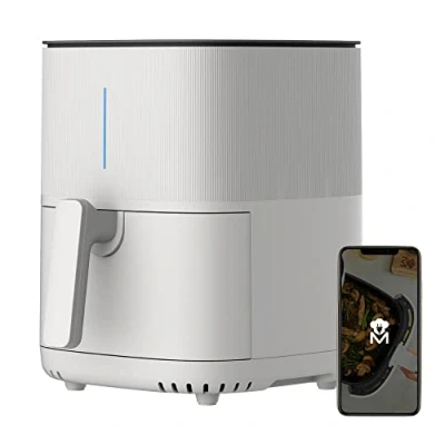 Imagen de MasterPro I ROCKET 500 Freidora de Aire 1500W 5L 12 Programas App &amp; WiFi Control Revestimiento Antiadherente Recetario Online