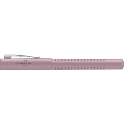 Imagen de Faber Castell 140827 Estilografica grip 2010. Sombra rosa. Ef.