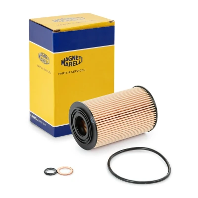 Imagen de MAGNETI MARELLI 153071760511 Filtro de aceite Cartucho filtrante HYUNDAI: i30 I Hatchback, Tucson, ix35, KIA: SORENTO 1, Sportage III, IV