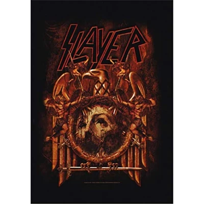 Imagen de Heart Rock Slayer Decade of Aggression Repentless Bandera