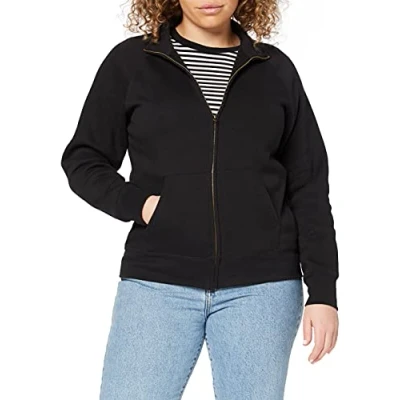 Imagen de Fruit of the Loom SS085M Sudadera, Negro, M para Mujer