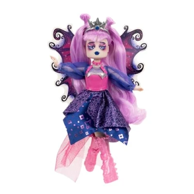 Imagen de Royale High Muñeca de moda 9 pulgadas Avrilla The Dark Fairy, Wave 1, Series 1 Diario hadas, peine y código artículo virtual incluidos, a partir 5 años
