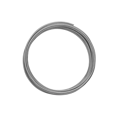 Imagen de Vaessen Creative Redondo Alambre de Aluminio, Plata (Silver), 2 mm 5 m,