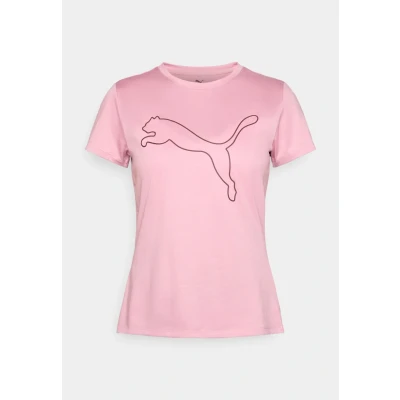 Imagen de Puma Essential LOGO TEE Camiseta deportiva, Mujer, Talla: Large, Poised pink heather