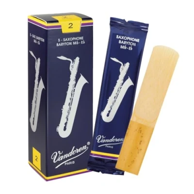 Imagen de Vandoren SR242 Caja de 5 cañas para saxofón barítono