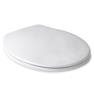 Imagen de TATAY Tapa WC Universal UF, de Duroplast, Ovalada, Antibacteriano, Fácil Instalación, 5 años Garantía, Blanco. Medidas 48 x 38 cm