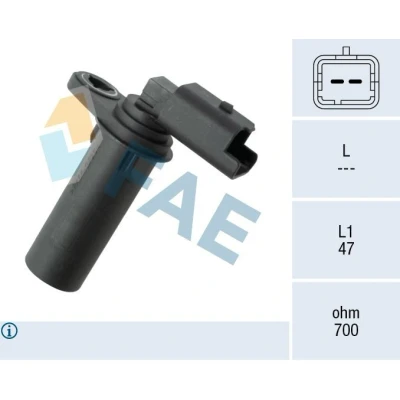 Imagen de FAE 79251 Sensor de Cigueñal 2 inductivo sin cable RENAULT: CLIO 3, SCENIC MEGANE 2, DACIA: Logan I Berlina, NISSAN: MICRA Qashqai / Qashqai+2