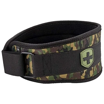Imagen de Harbinger 4.5&quot; Foam Core Cinturón para la zona lumbar y estabilidad del tronco, Camuflaje de bosque, Unisex, Large