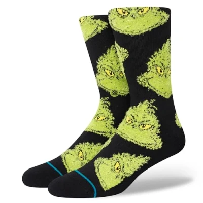 Imagen de Stance MEAN ONE Unisex Calcetines, Talla: 43 47, Black