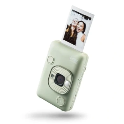 Imagen de Cámara instantánea Fujifilm Instax Mini LiPLay, 86 mm x 54 mm, Imágenes JPEG, 2560 1920 píxeles, Matcha Green